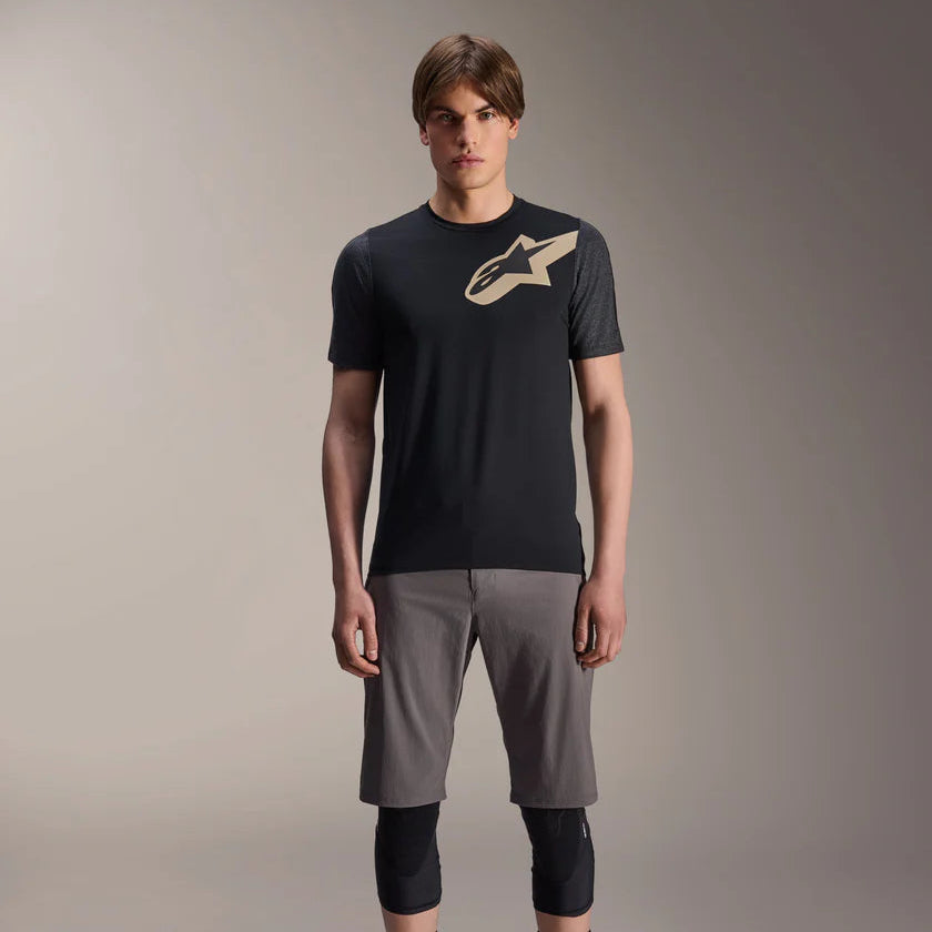 ALPINESTARS A-DURA LIPAN Camisola de manga curta Preto