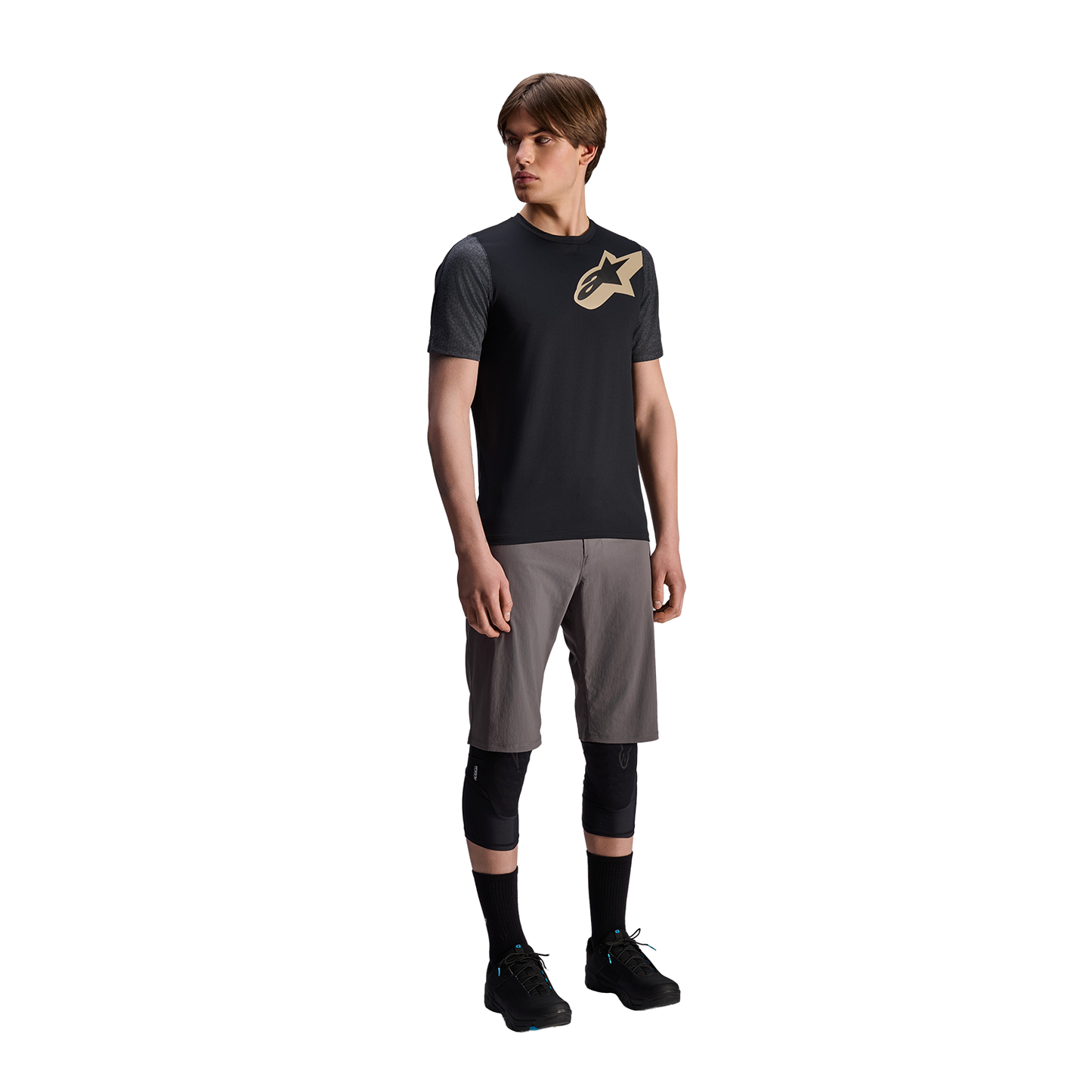 ALPINESTARS A-DURA LIPAN Camisola de manga curta Preto