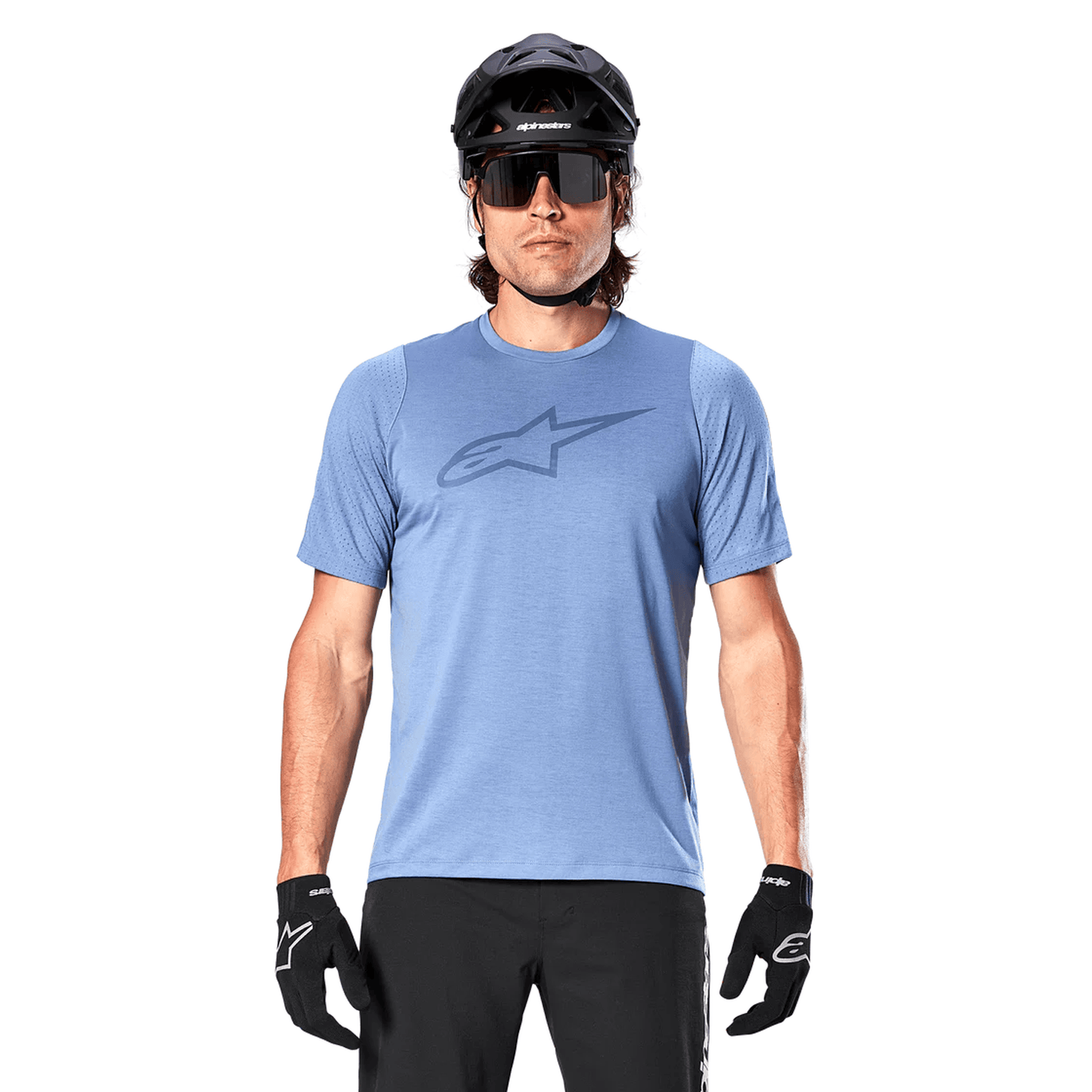 ALPINESTARS A-DURA ASTAR Camisola de manga curta azul