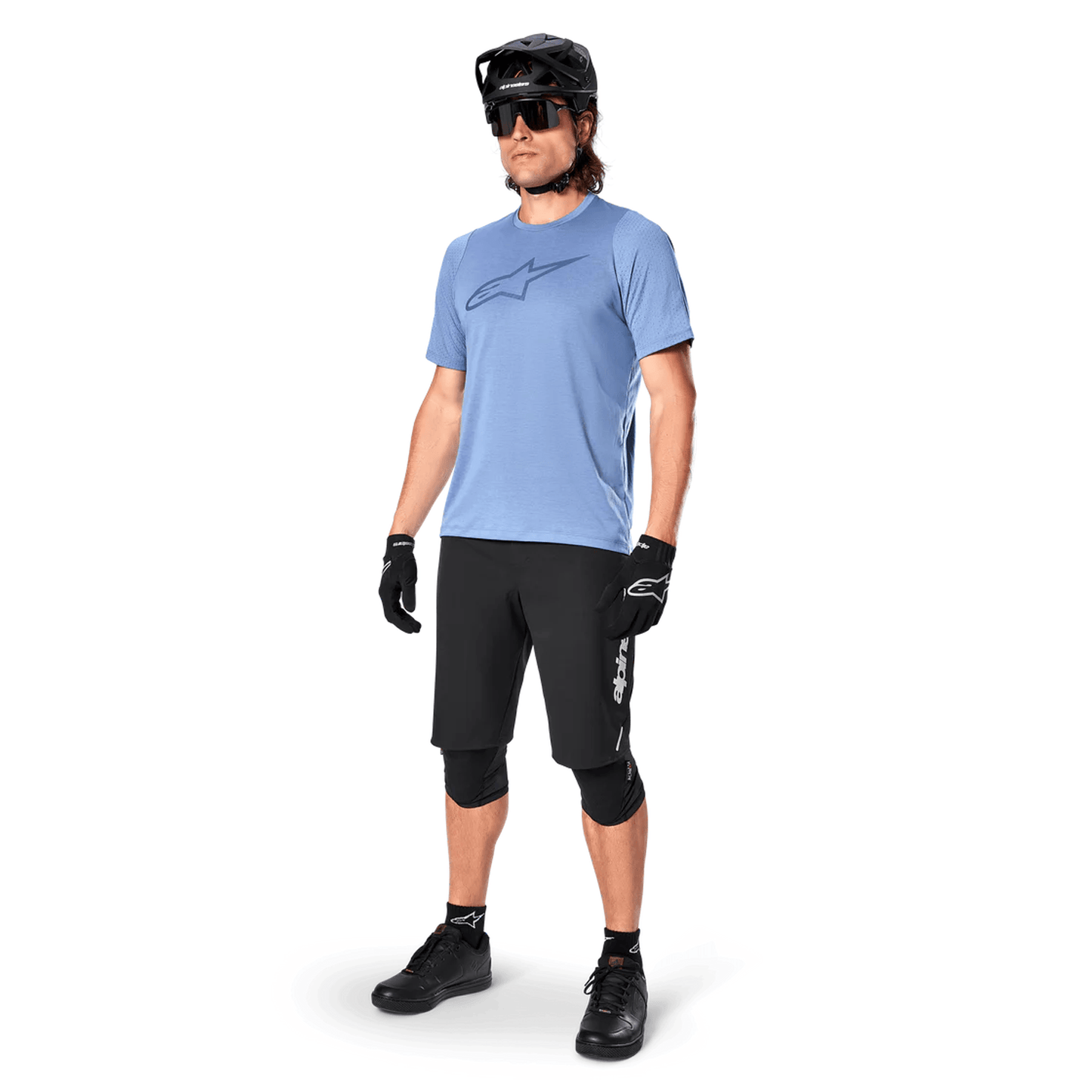 ALPINESTARS A-DURA ASTAR Camisola de manga curta azul