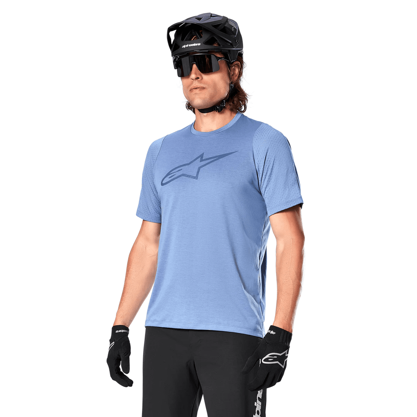 ALPINESTARS A-DURA ASTAR Camisola de manga curta azul