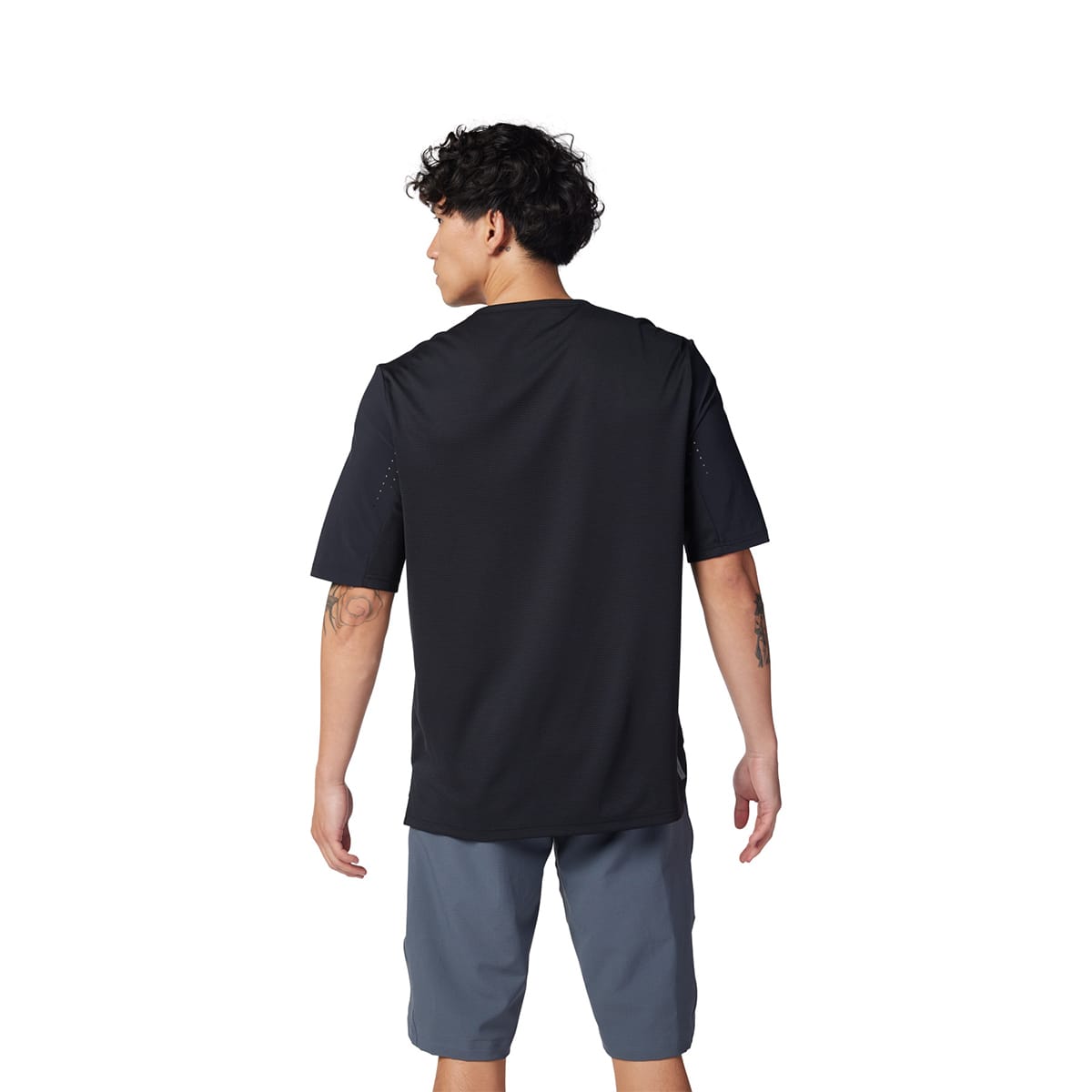 Camisola de manga curta FOX DEFEND Preta
