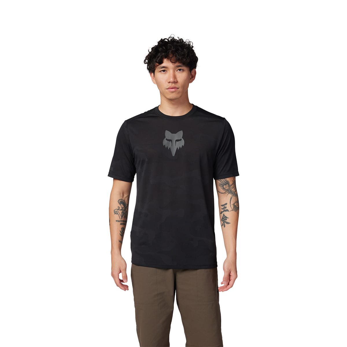 Camisola de manga curta FOX RANGER TRU DRI Preto