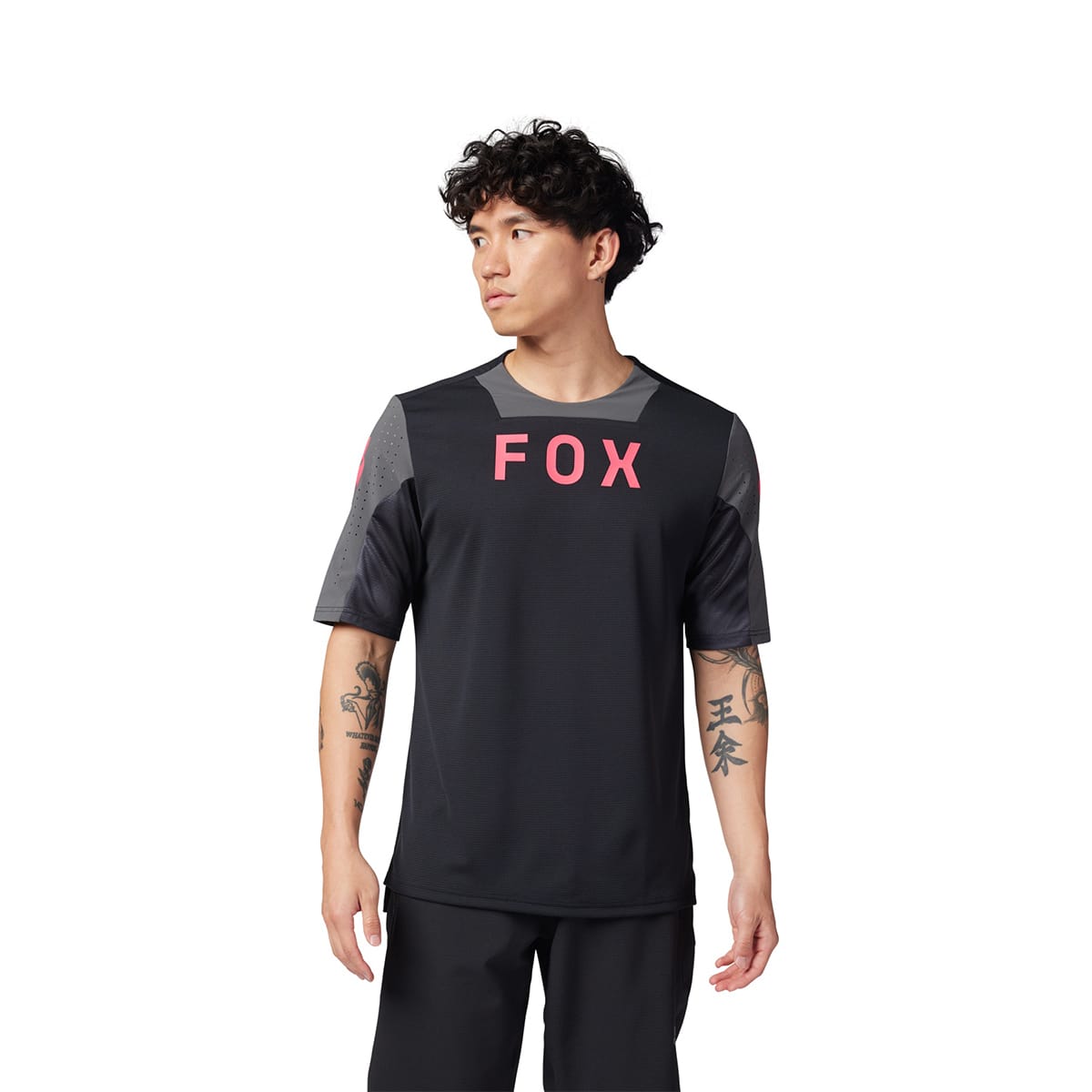 Camisola de manga curta FOX DEFEND TAUNT Preto