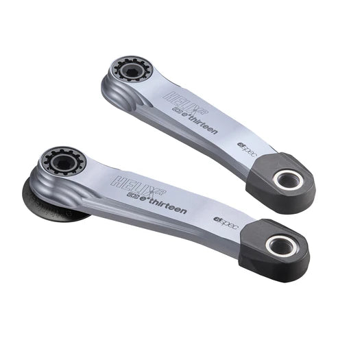 E.THIRTEEN E-SPEC HELIX RACE ALLOY cranks para Bosch SX / Brose S Mag / TQ HPR50 / DJI Avinox Prata