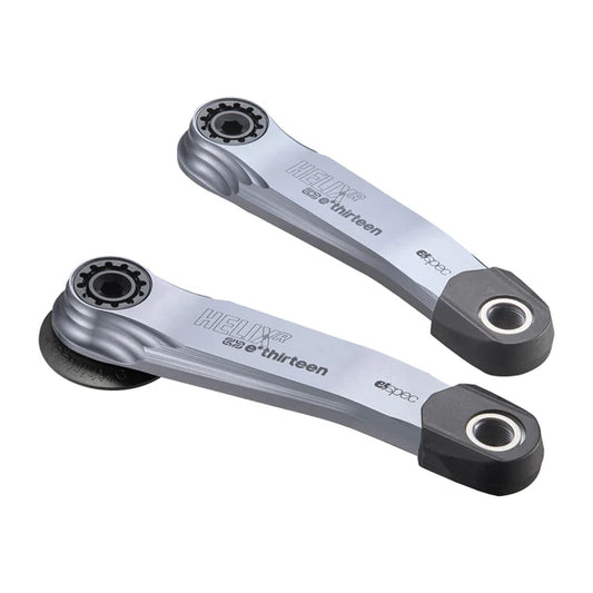 E.THIRTEEN E-SPEC HELIX RACE ALLOY cranks para Bosch CX Gen4/5 / Brose S Mag Offset 26mm Prata