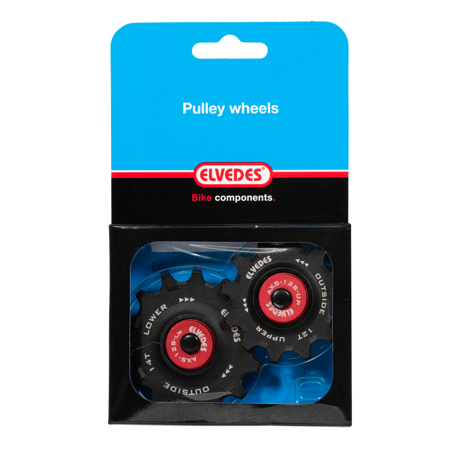 ELVEDES SRAM RED/FORCE 1x12 + 1x14 Kit de caixas de câmbio híbridas em cerâmica
