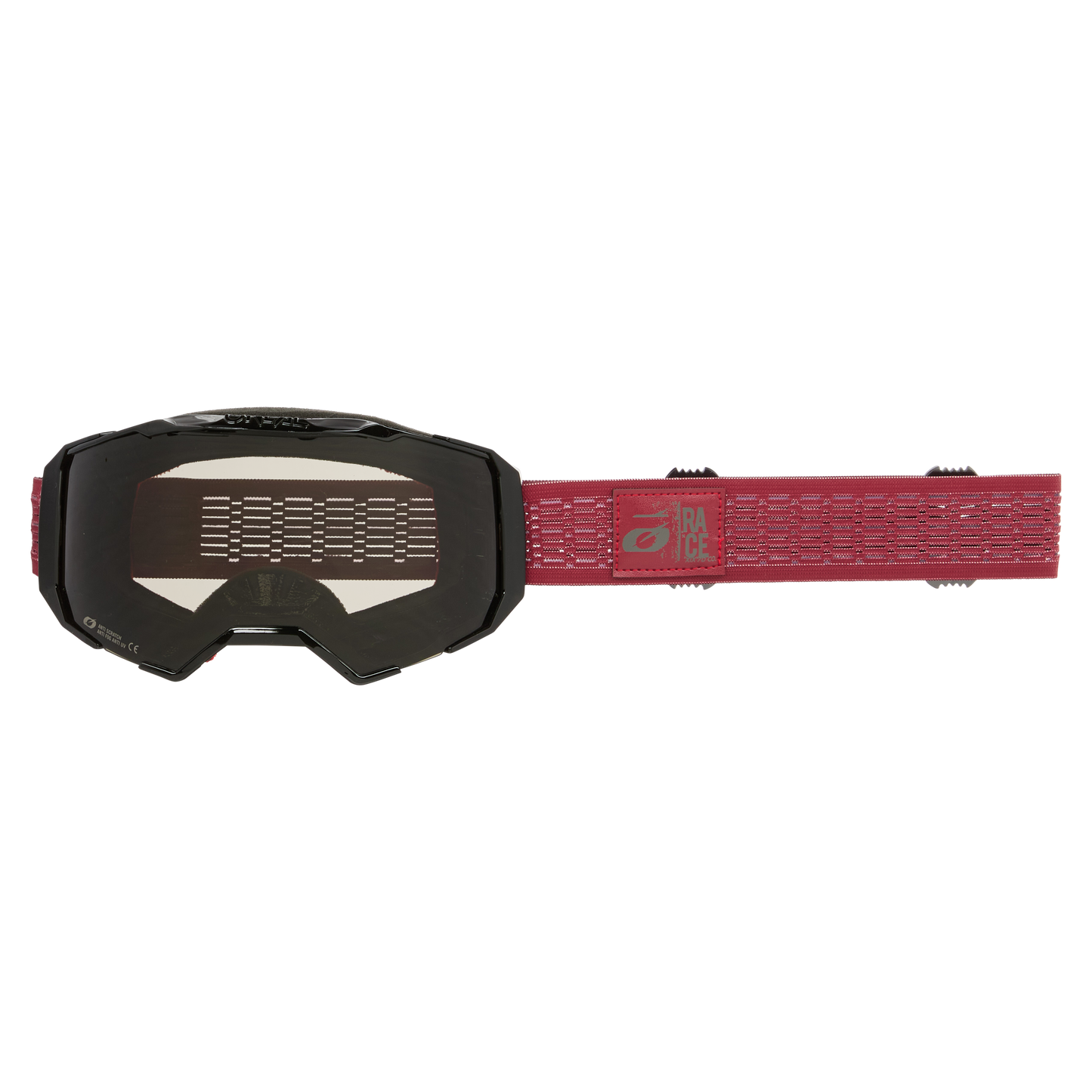 Óculos de proteção O'NEAL B-22 STATIC Ecrã vermelho cinzento