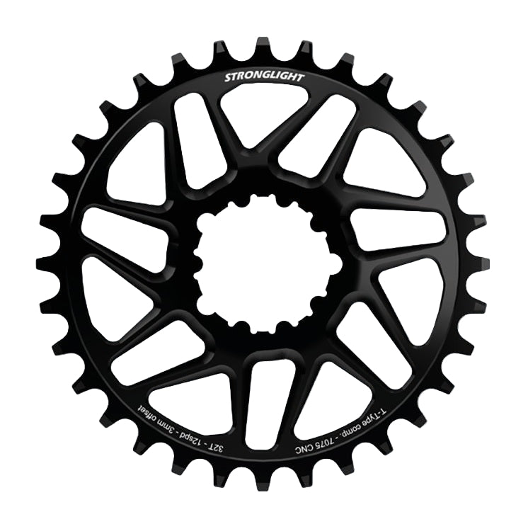 STRONGLIGHT SRAM SX/NX/GX/X01 BOOST 12V Diret Mount Offset 3mm Alu Mono Chainring