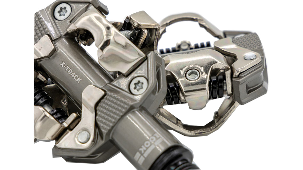 Pedais LOOK X-TRACK SPD Metallic Grey
