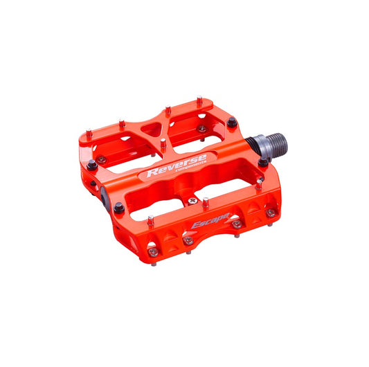 Pedais planos REVERSE COMPONENTS ESCAPE Orange Fluo