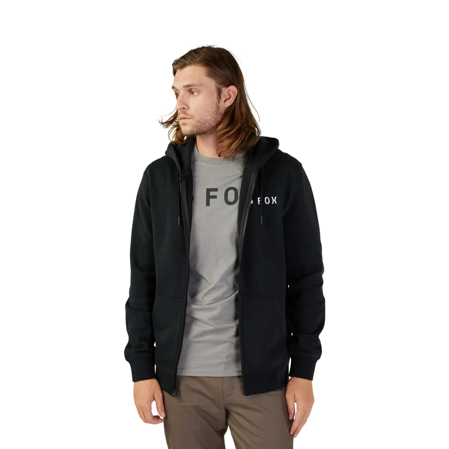 FOX ABSOLUTE ZIP Hoody Preto