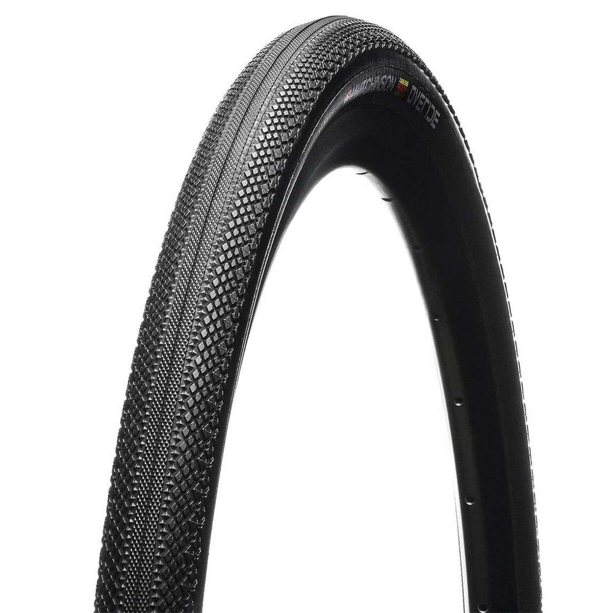 HUTCHINSON OVERIDE 700x35c Pneu reforçado Tubeless Ready Preto