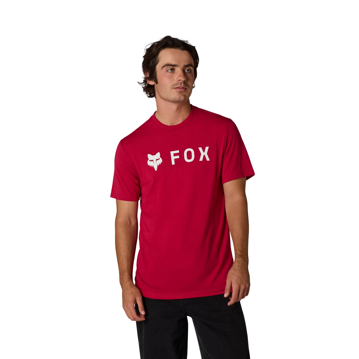 T-Shirt técnica de manga curta FOX ABSOLUTE TRUDRI Cranberry