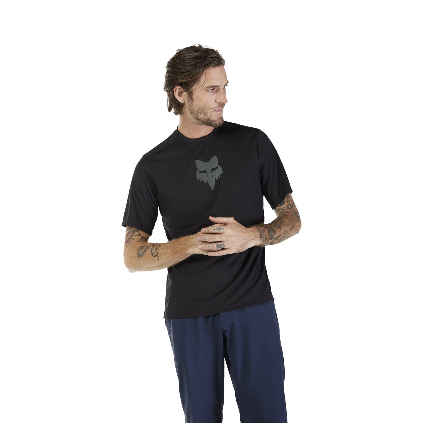 Camisola de manga curta FOX RANGER FOX HEAD Preto