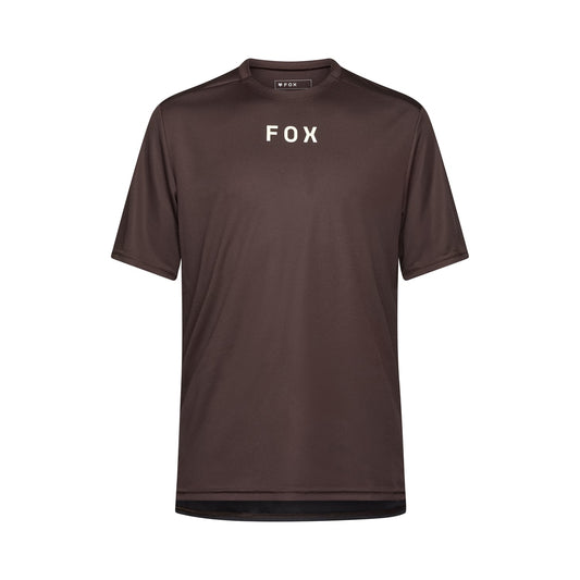 FOX RANGER WORDMARK Camisola de manga curta castanha 2025