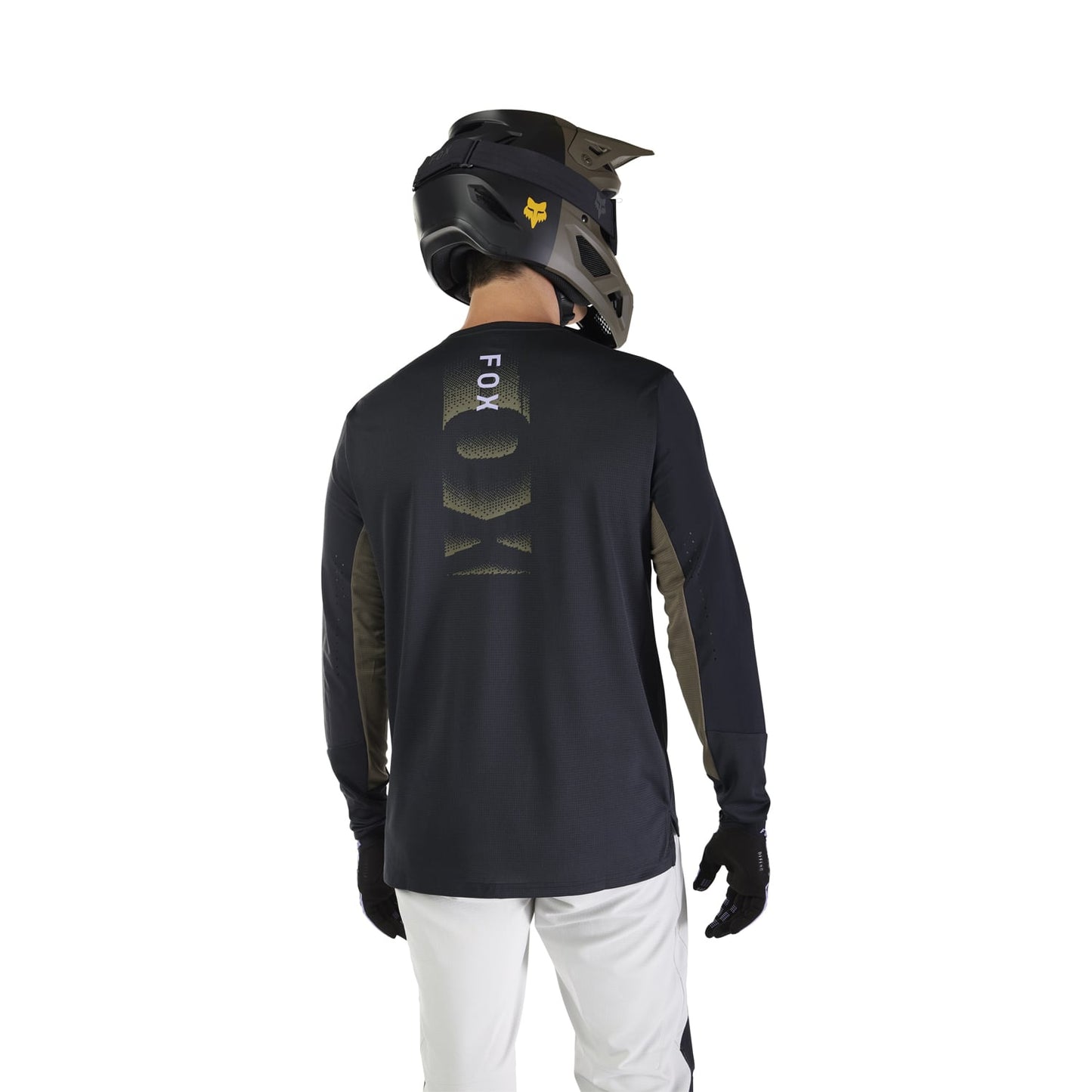 Camisola de manga comprida FOX DEFEND PARK Preto 2025