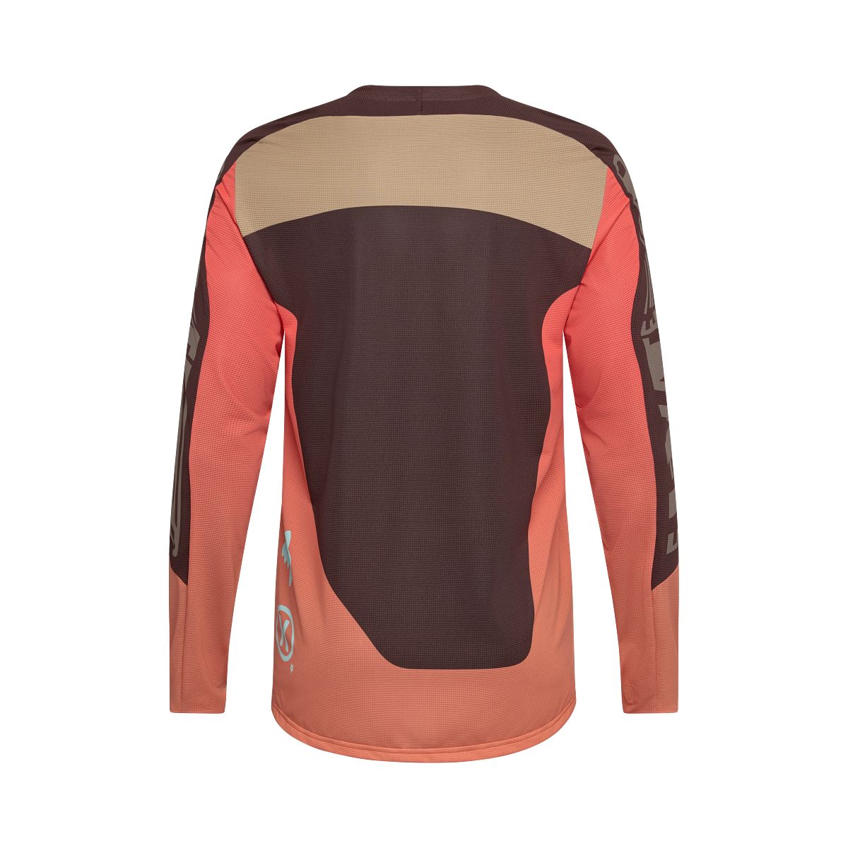 Camisola de manga comprida FOX FLEXAIR ELEVATED Castanho/Laranja