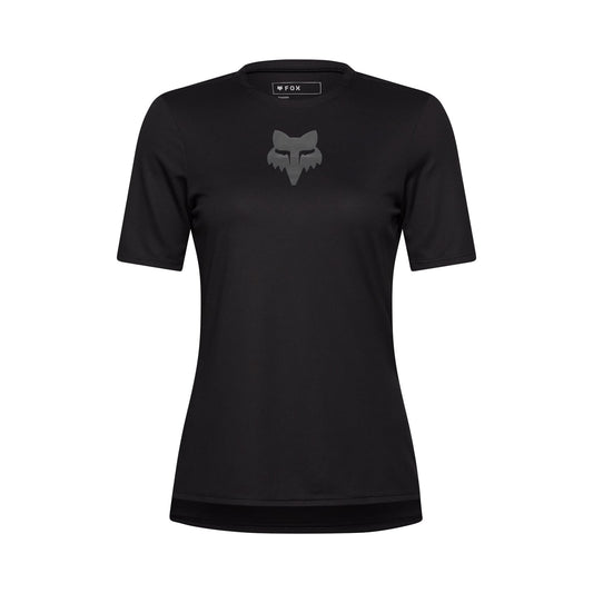 Camisola de manga curta FOX RANGER HEAD para mulher Preto 2025