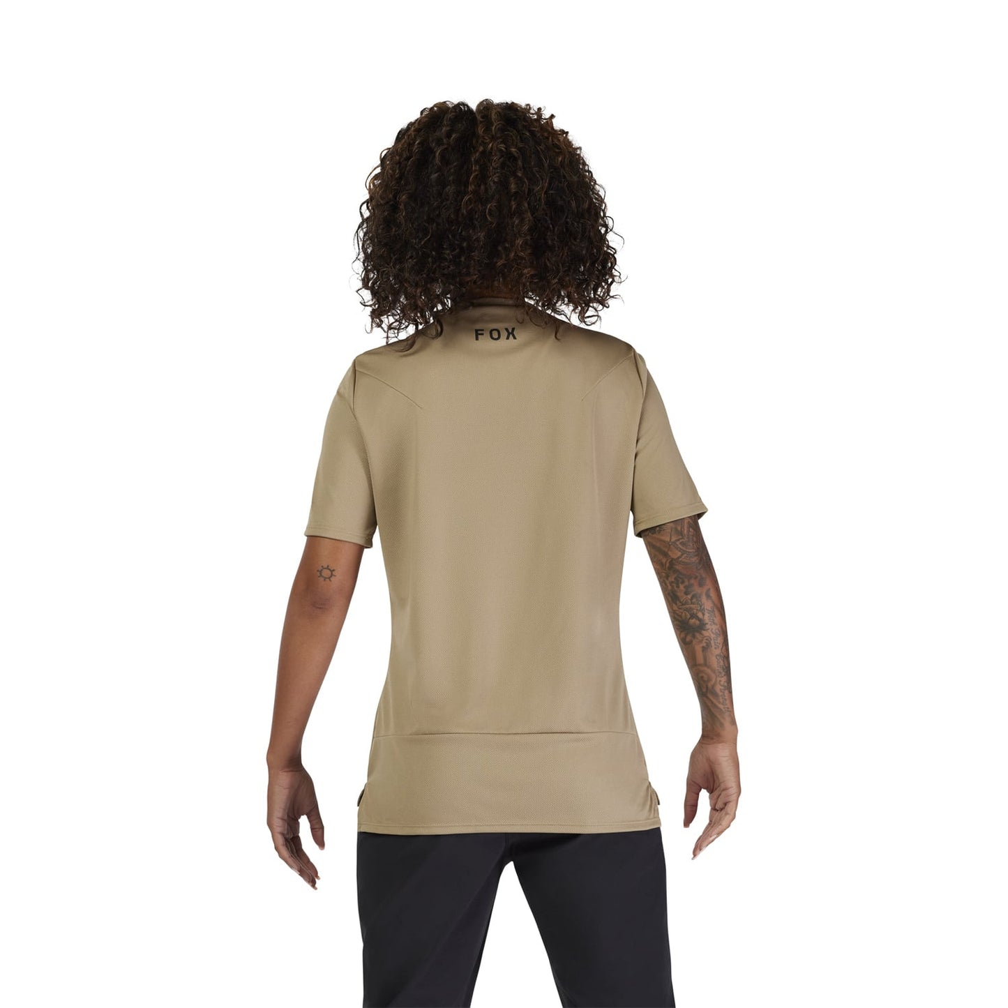 Camisola de manga curta FOX RANGER HEAD para mulher Bege 2025