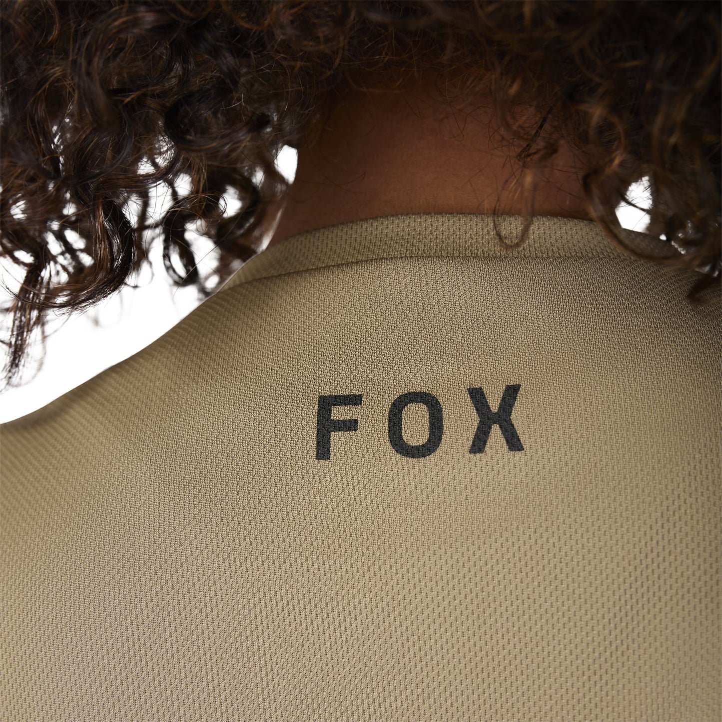 Camisola de manga curta FOX RANGER HEAD para mulher Bege 2025