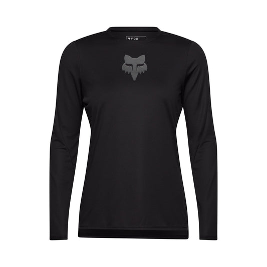 Camisola de manga comprida FOX RANGER HEAD para mulher Preto 2025