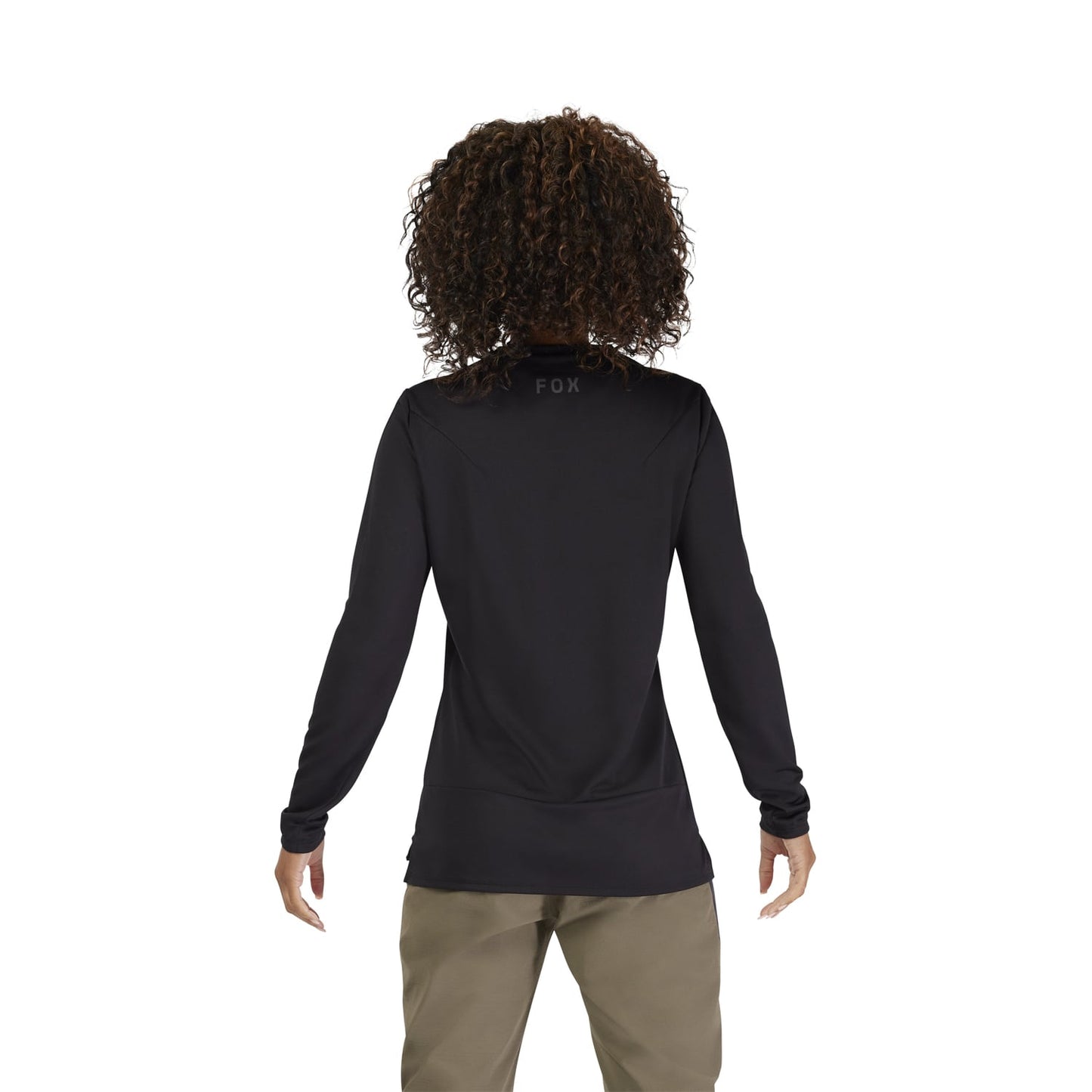 Camisola de manga comprida FOX RANGER HEAD para mulher Preto 2025