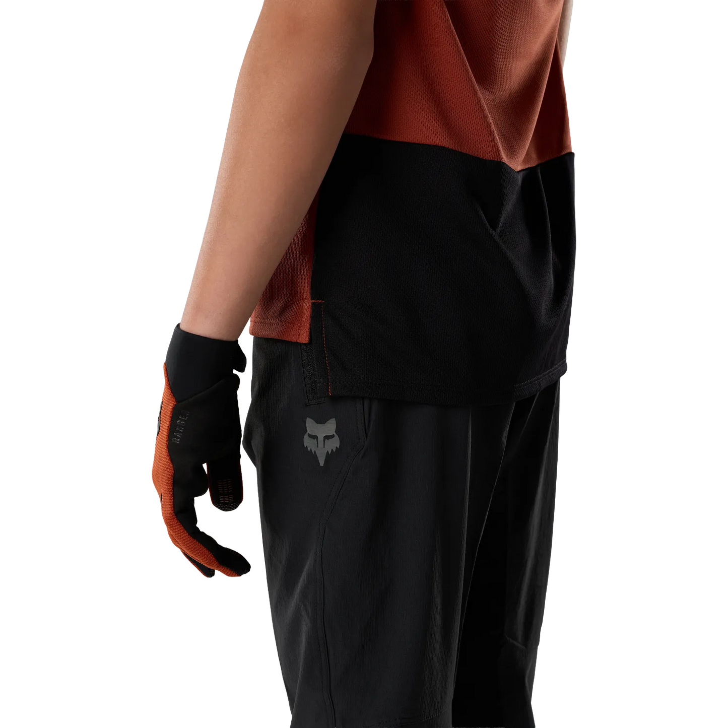 Camisola FOX RANGER FOX HEAD Junior Mangas Curtas Acid Scarlet