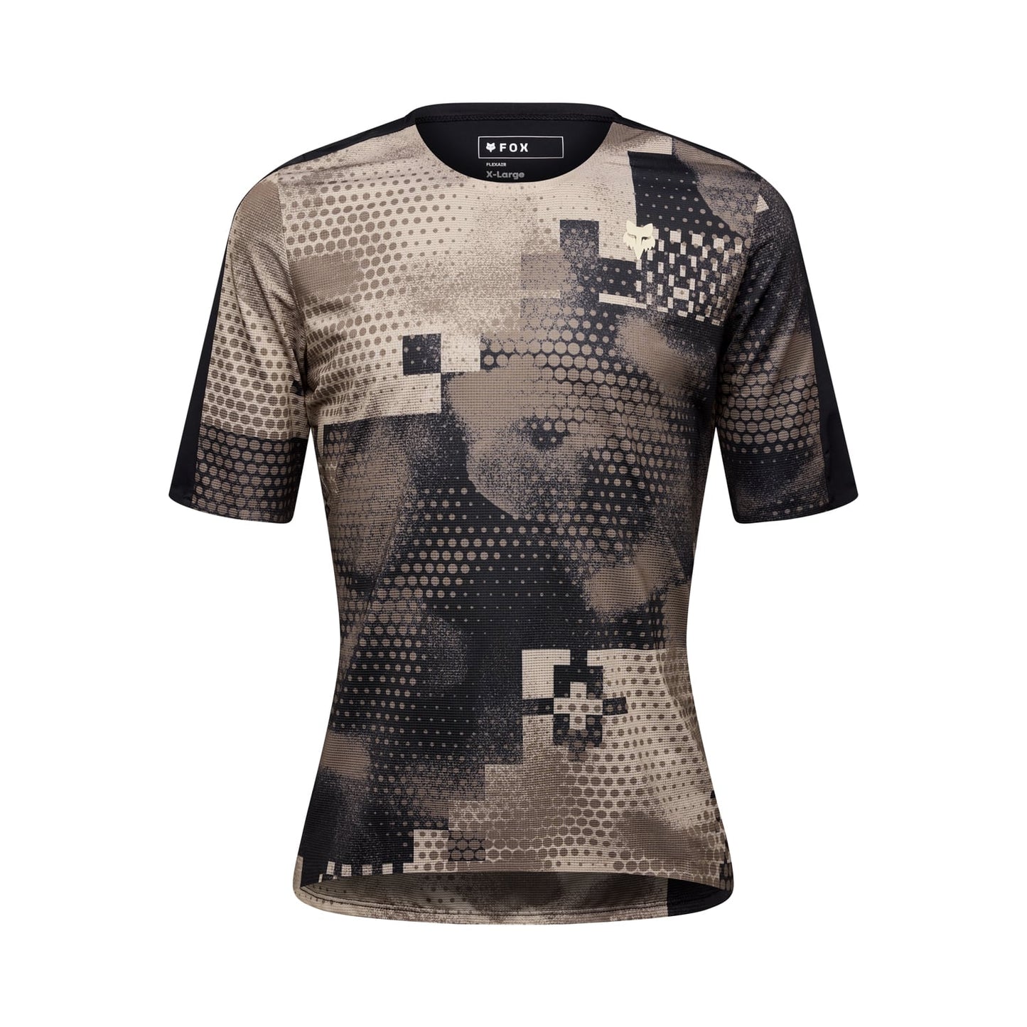 Camisola de manga curta FOX FLEXAIR ASCENT PULSE Preto 2025