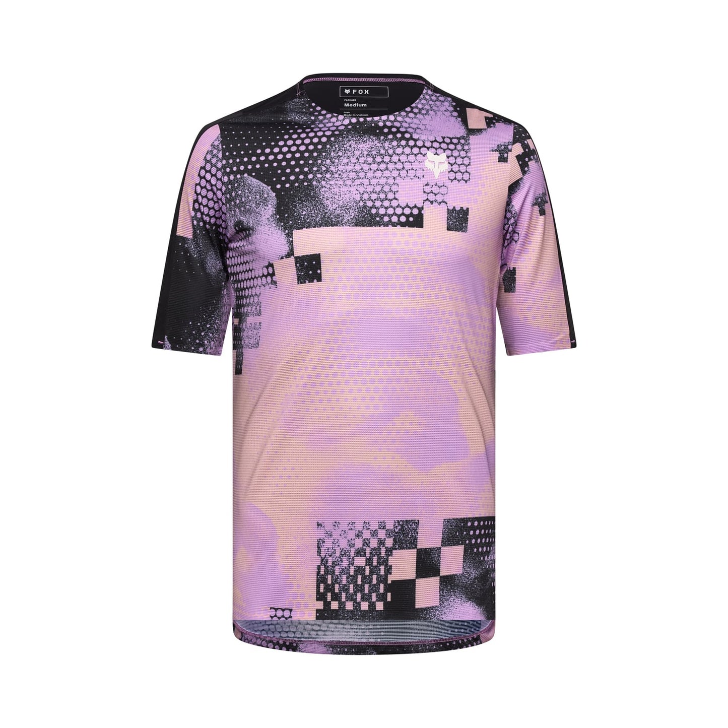 Camisola de manga curta FOX FLEXAIR ASCENT PULSE Preto/Rosa 2025