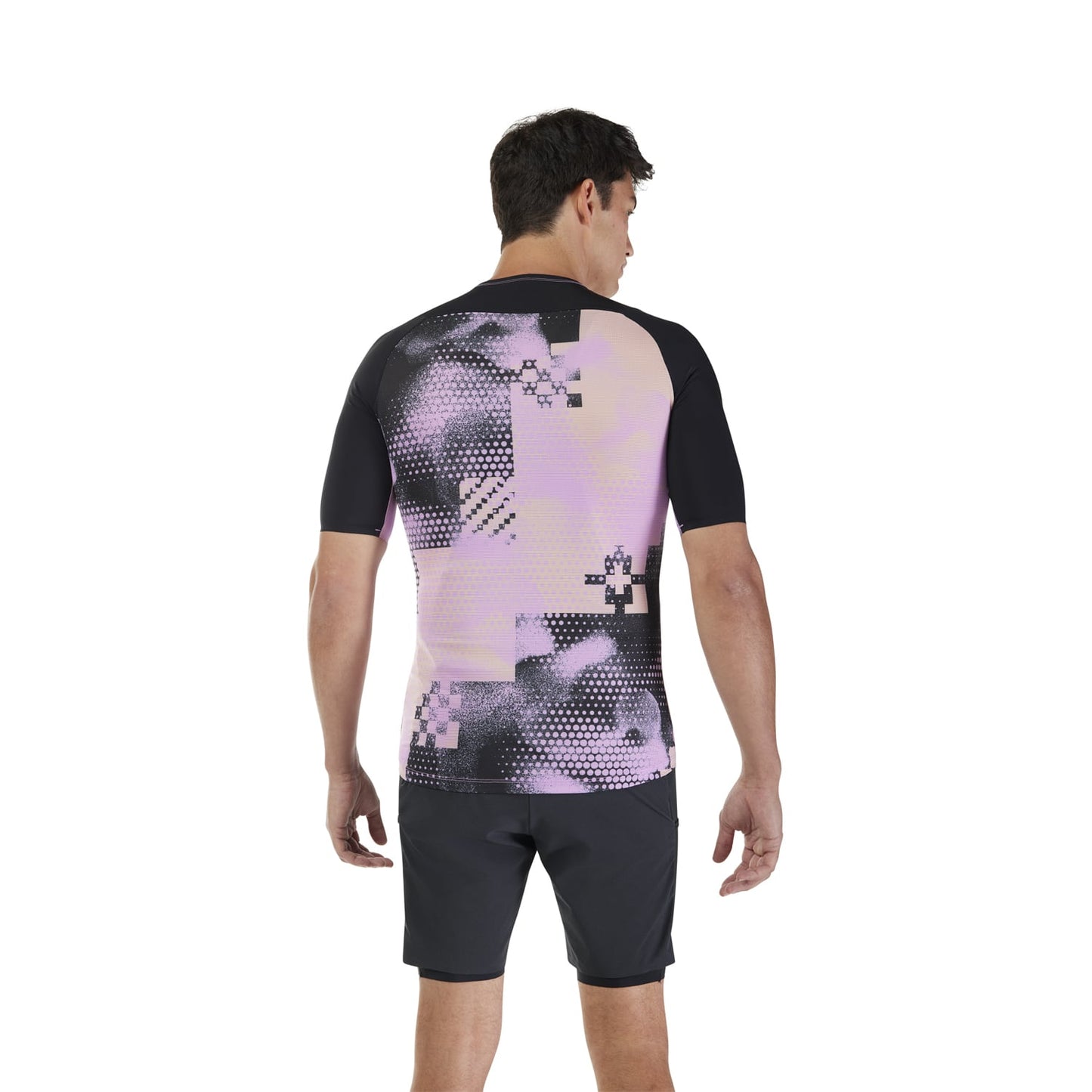 Camisola de manga curta FOX FLEXAIR ASCENT PULSE Preto/Rosa 2025
