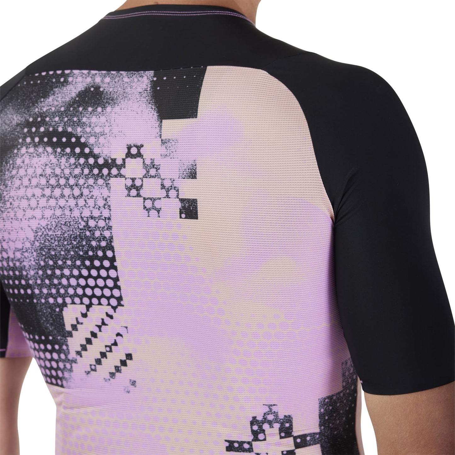 Camisola de manga curta FOX FLEXAIR ASCENT PULSE Preto/Rosa 2025