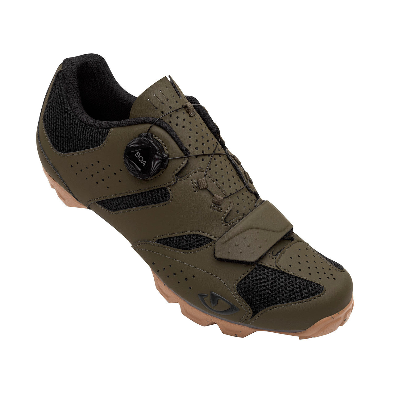 Sapatos de BTT XC/Gravel GIRO CYLINDER II Verde