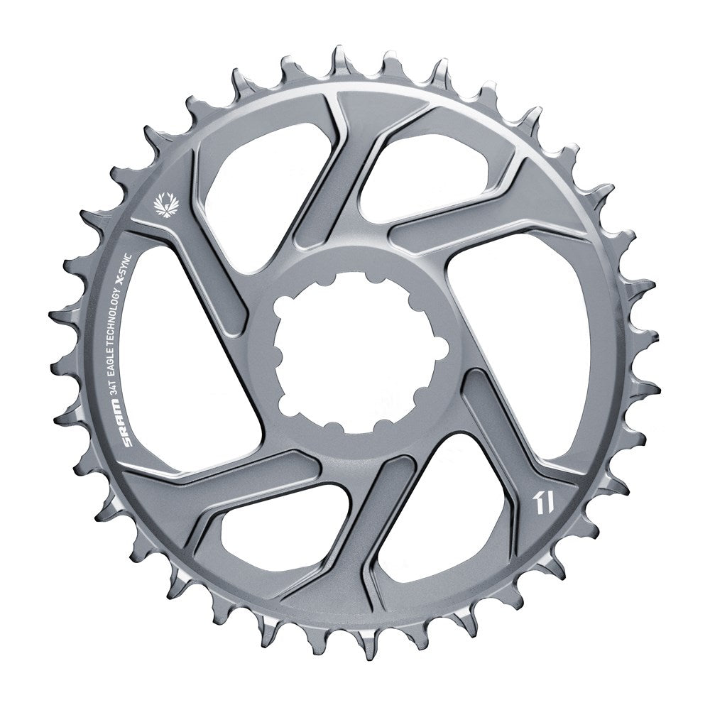 SRAM EAGLE X-SYNC 2 BOOST 11/12V Montagem Direta 3mm Mono Cinzento