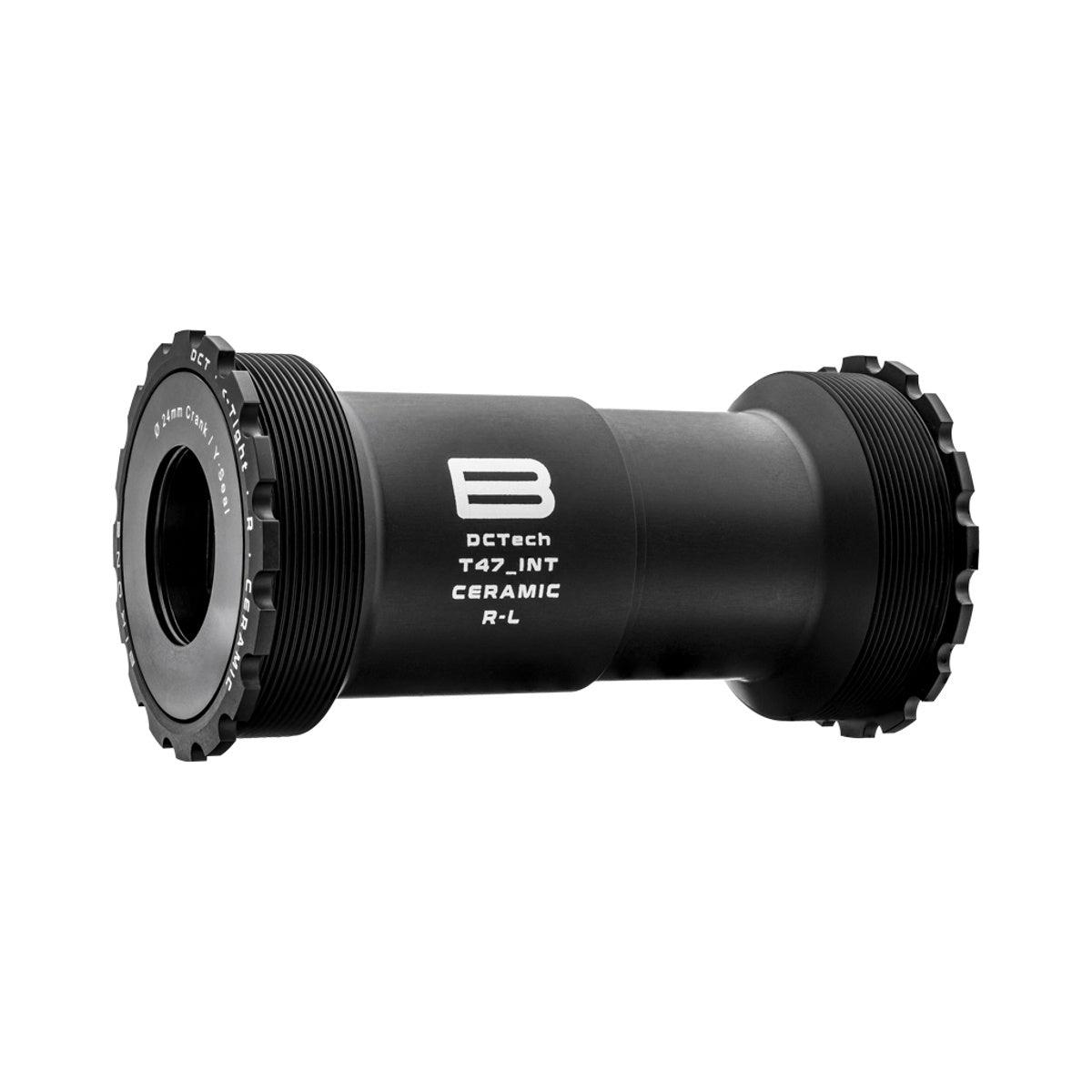 Caixa de pedaleiro BIKONE T47 interna cerâmica eixo 30 mm
