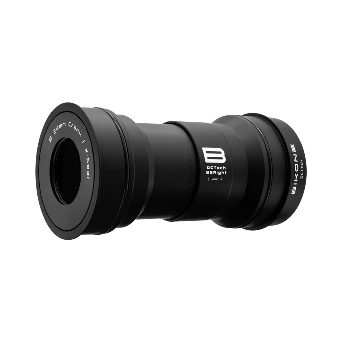 Caixa de pedaleiro BIKONE BBright 79 mm aço eixo 24 mm