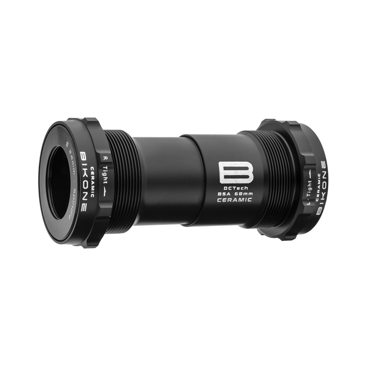 Caixa de Pedaleira BIKONE BSA Cerâmica Eixo 24 mm