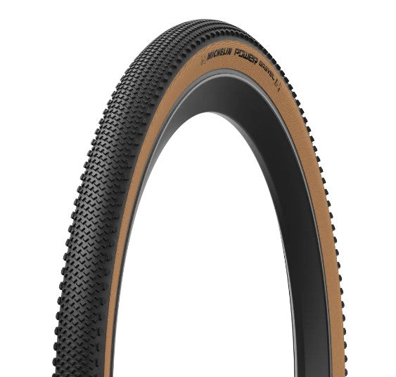 Pneu MICHELIN POWER GRAVEL Competition Line 700x40c Tubeless Ready Castanho