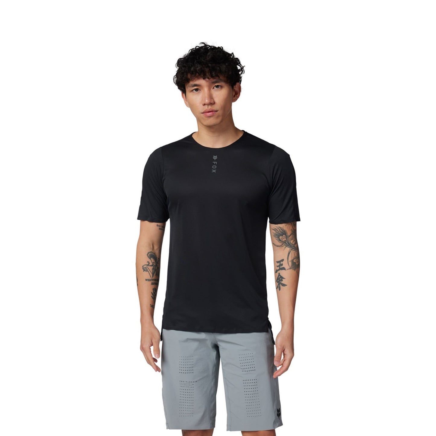Camisola de manga curta FOX FLEXAIR PRO Preto 2025