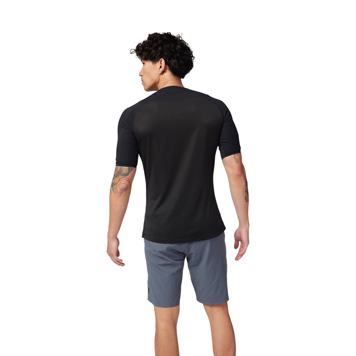 Camisola de manga curta FOX FLEXAIR ASCENT Preto 2025