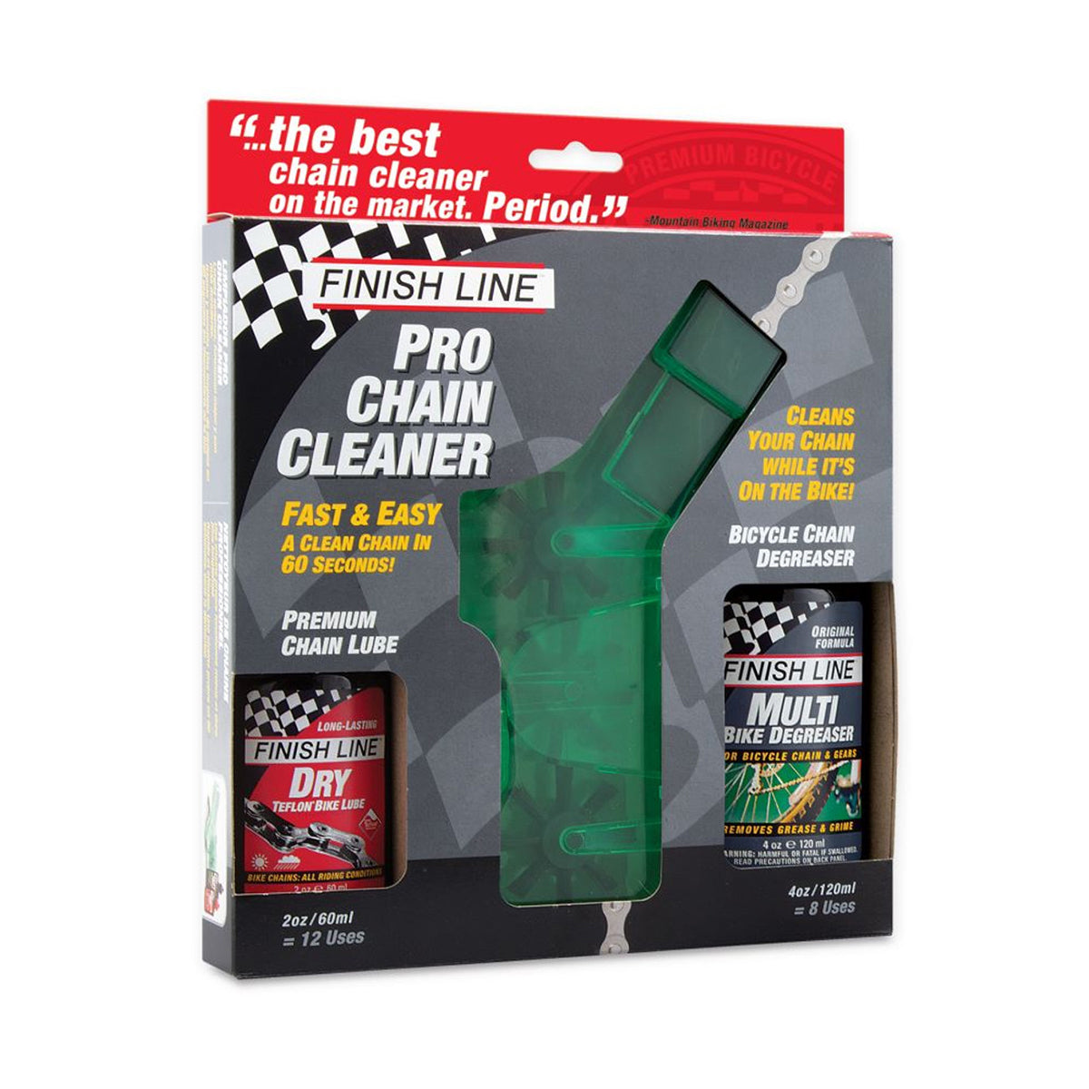 Kit de limpeza de correntes FINISH LINE