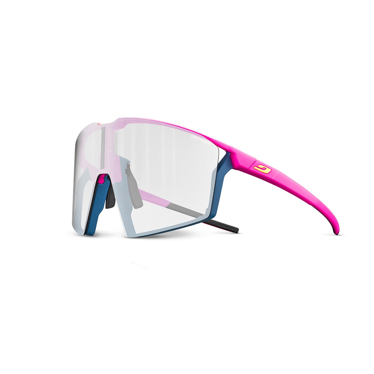 Fluo Pink Edge/Blue Spectron 3+ óculos de fumaça