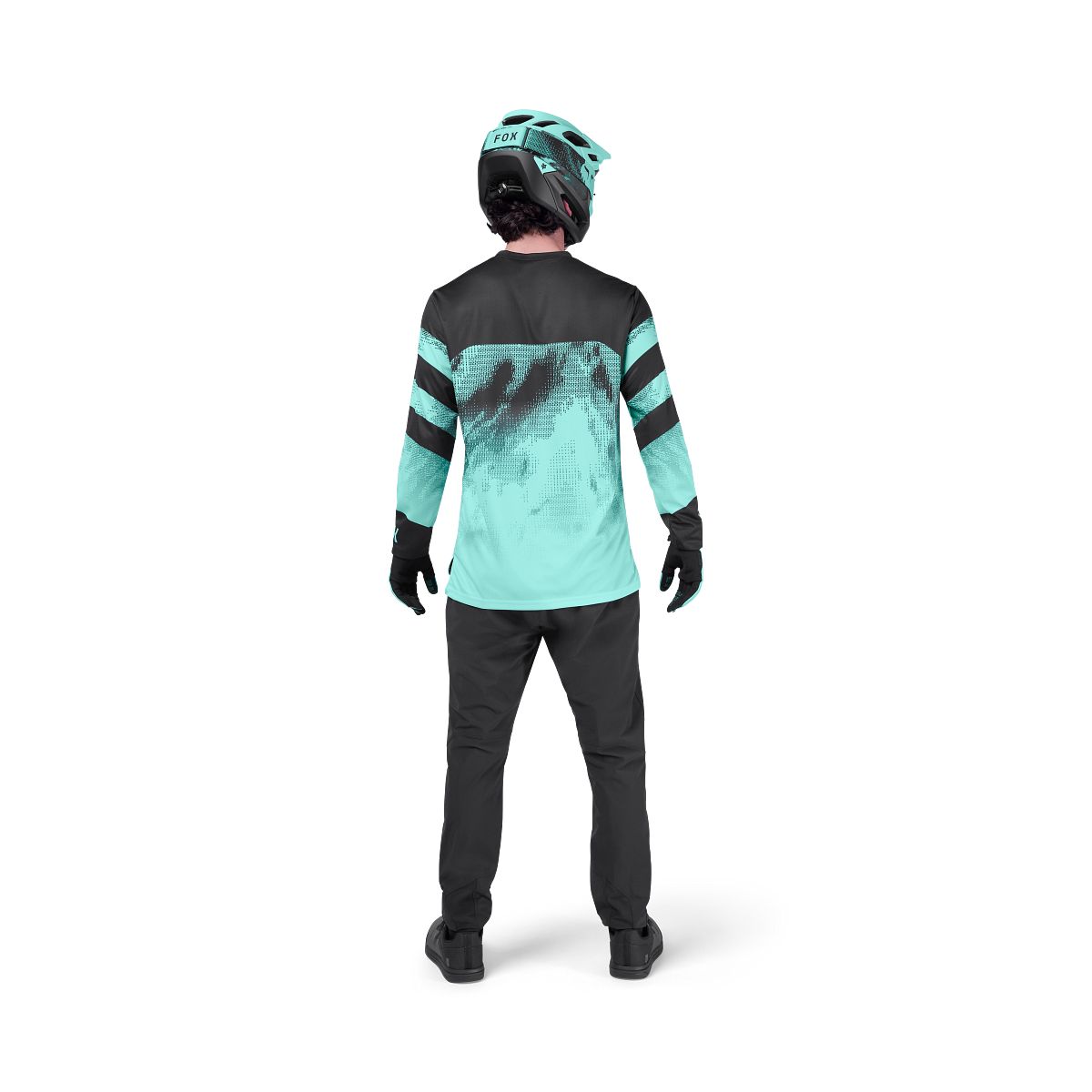 Camisola de manga comprida FOX RANGER KAIROS Preto/Azul
