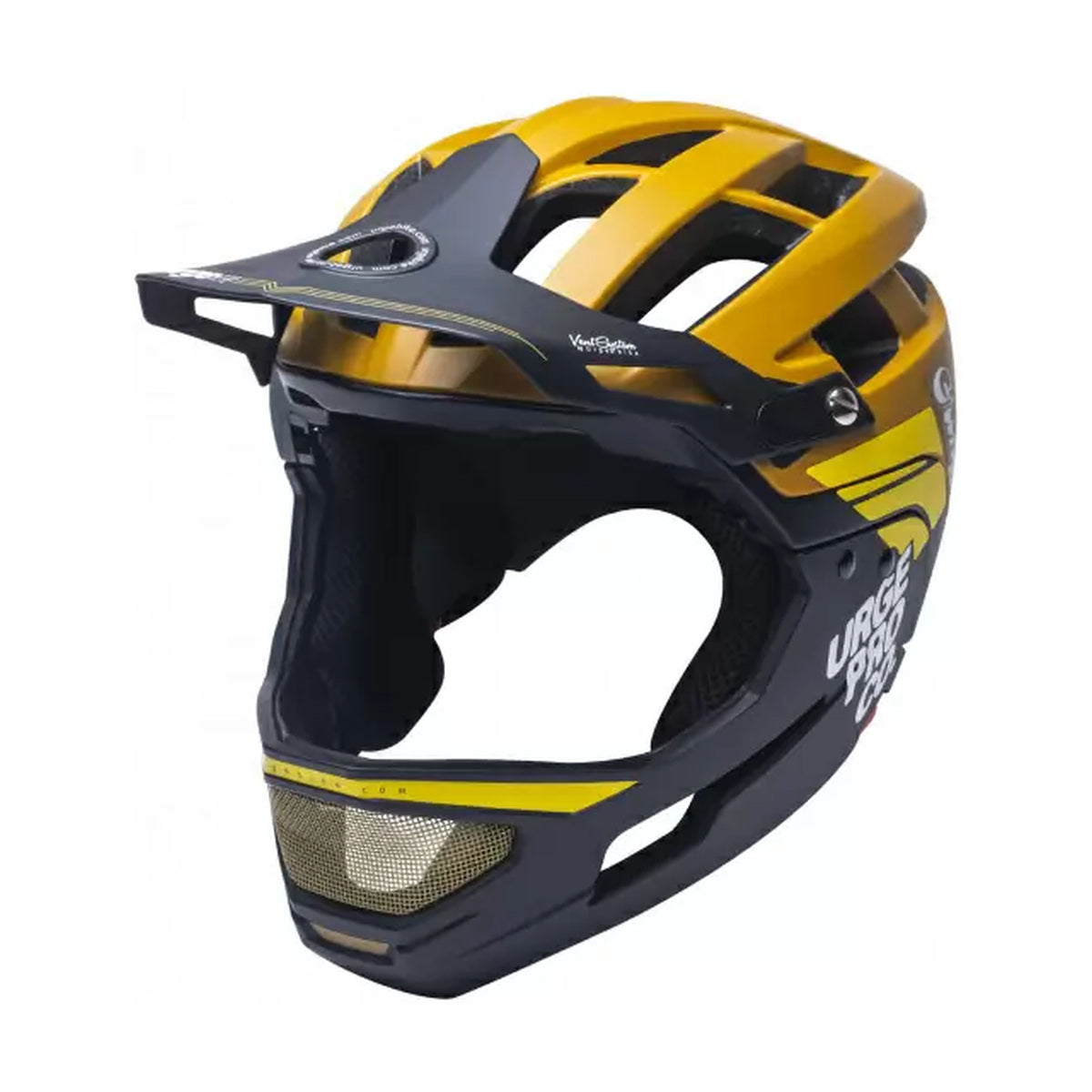 Capacete MTB URGE GRINGO DE LA SIERRA Castanho/Preto