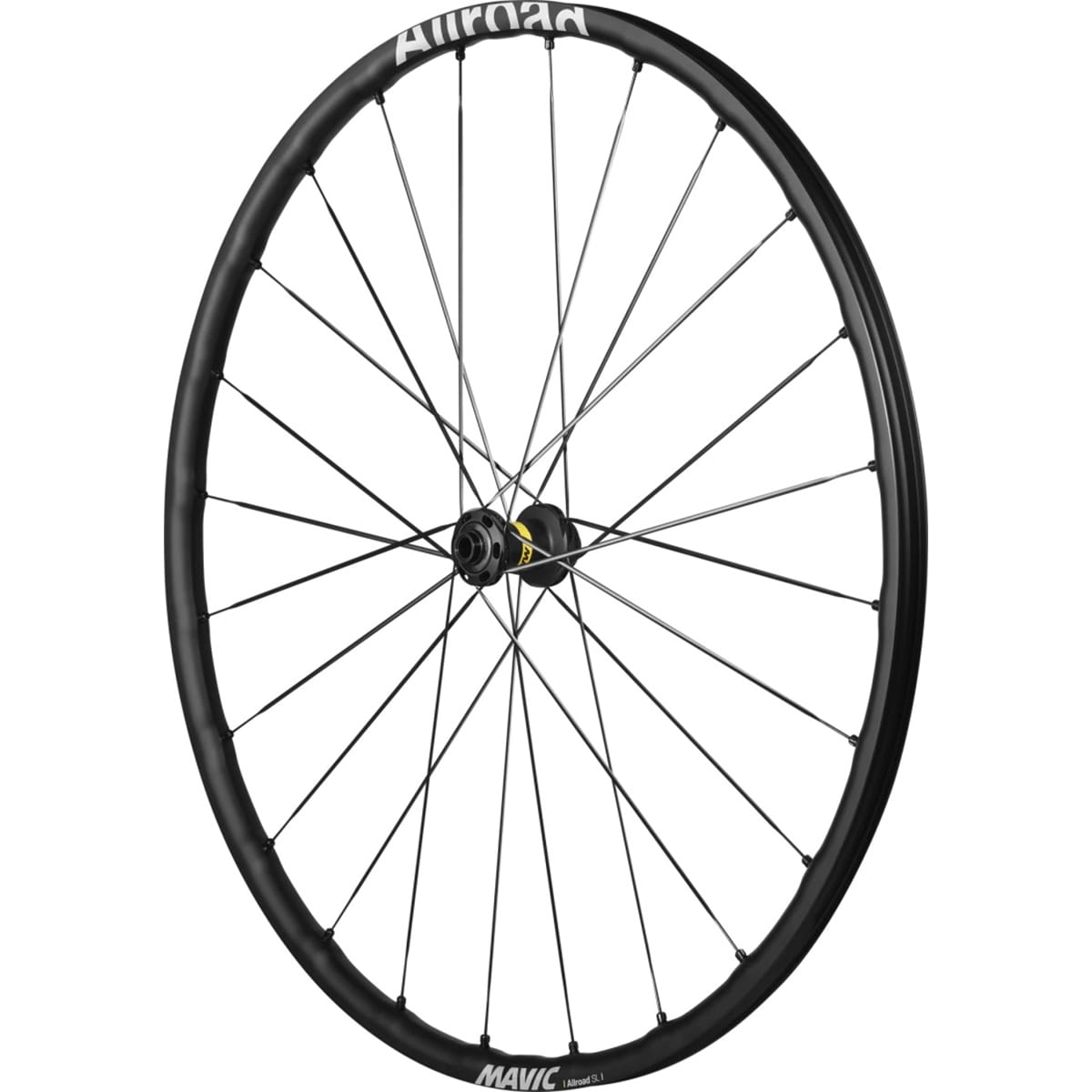 Roda dianteira MAVIC ALLROAD SL DISC com pneus de bloqueio central