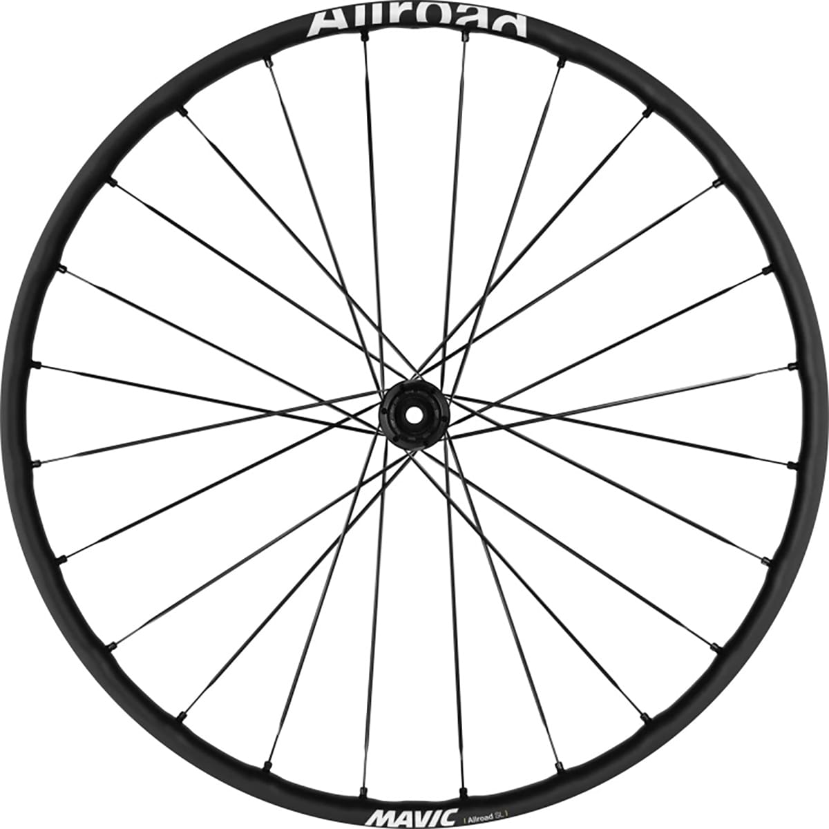 Roda traseira com pneus MAVIC ALLROAD SL DISC (bloqueio central)
