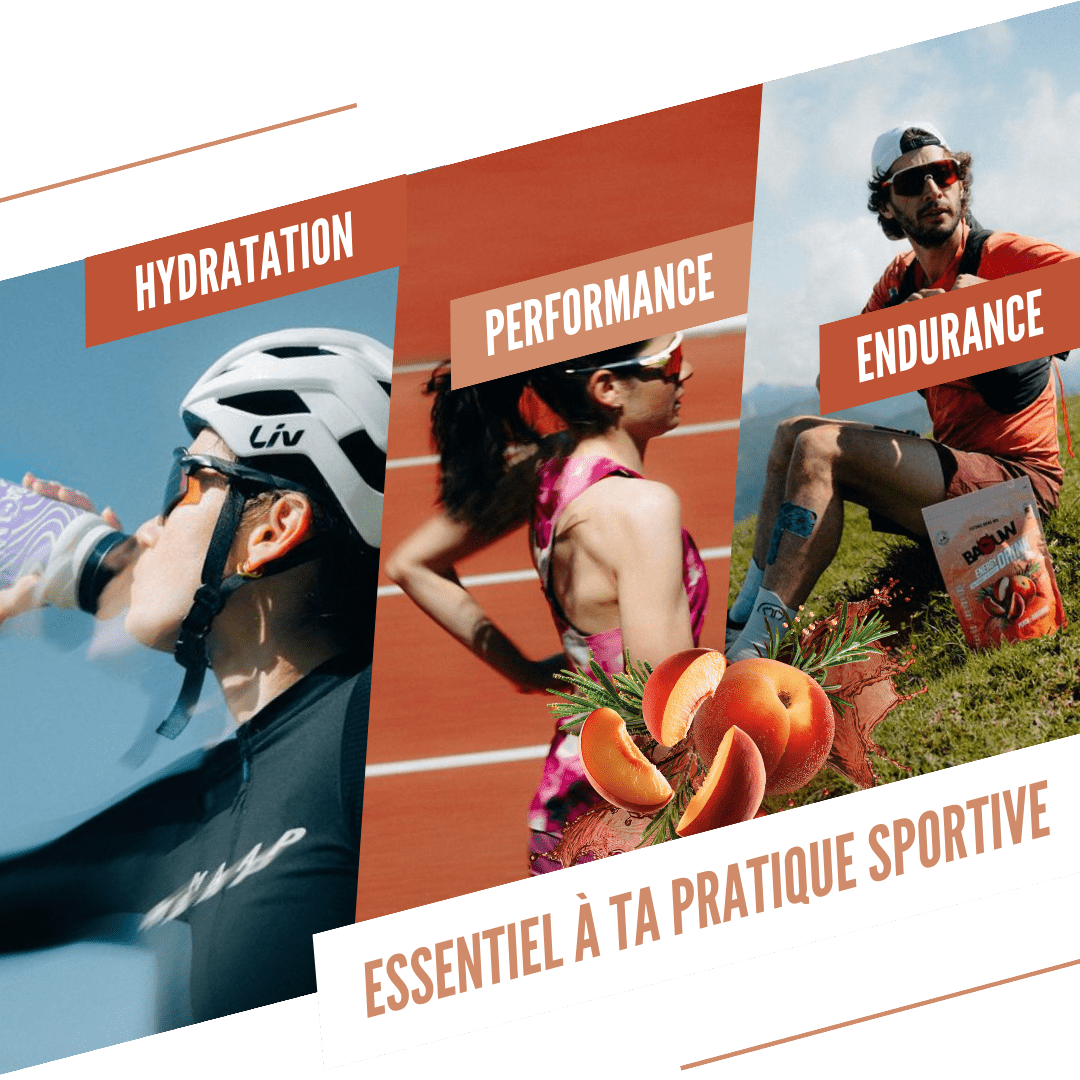 BAOUW ISOTONIC Bebida energética (585g) Pêssego Alecrim