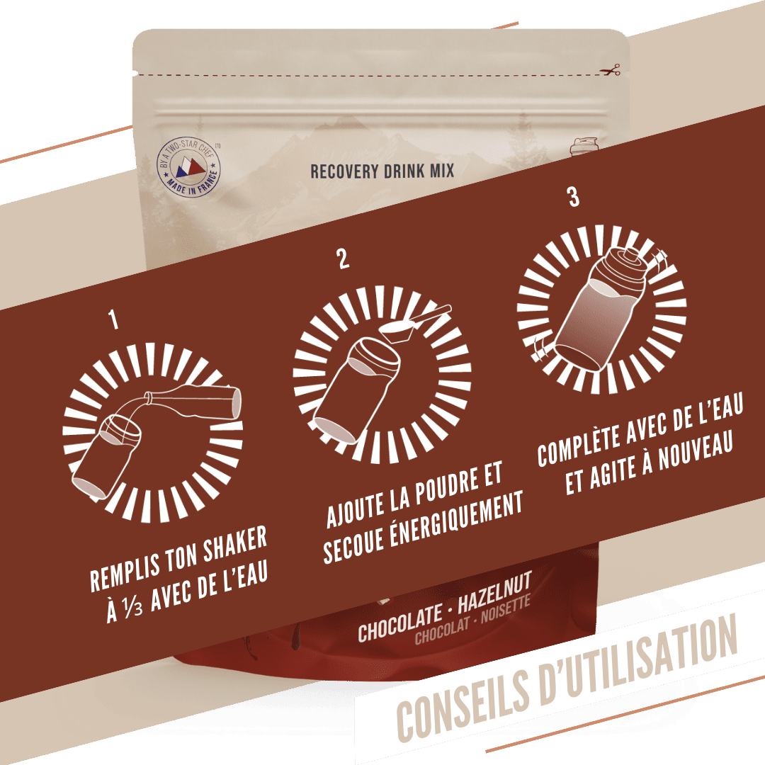 BAOUW RECOVERY Drink (500g) Chocolate Avelã