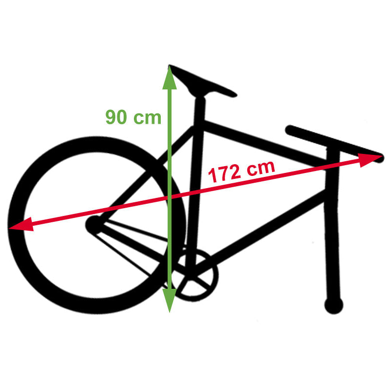 Capa para bicicleta BUDS MTBAG LIGHT Preta