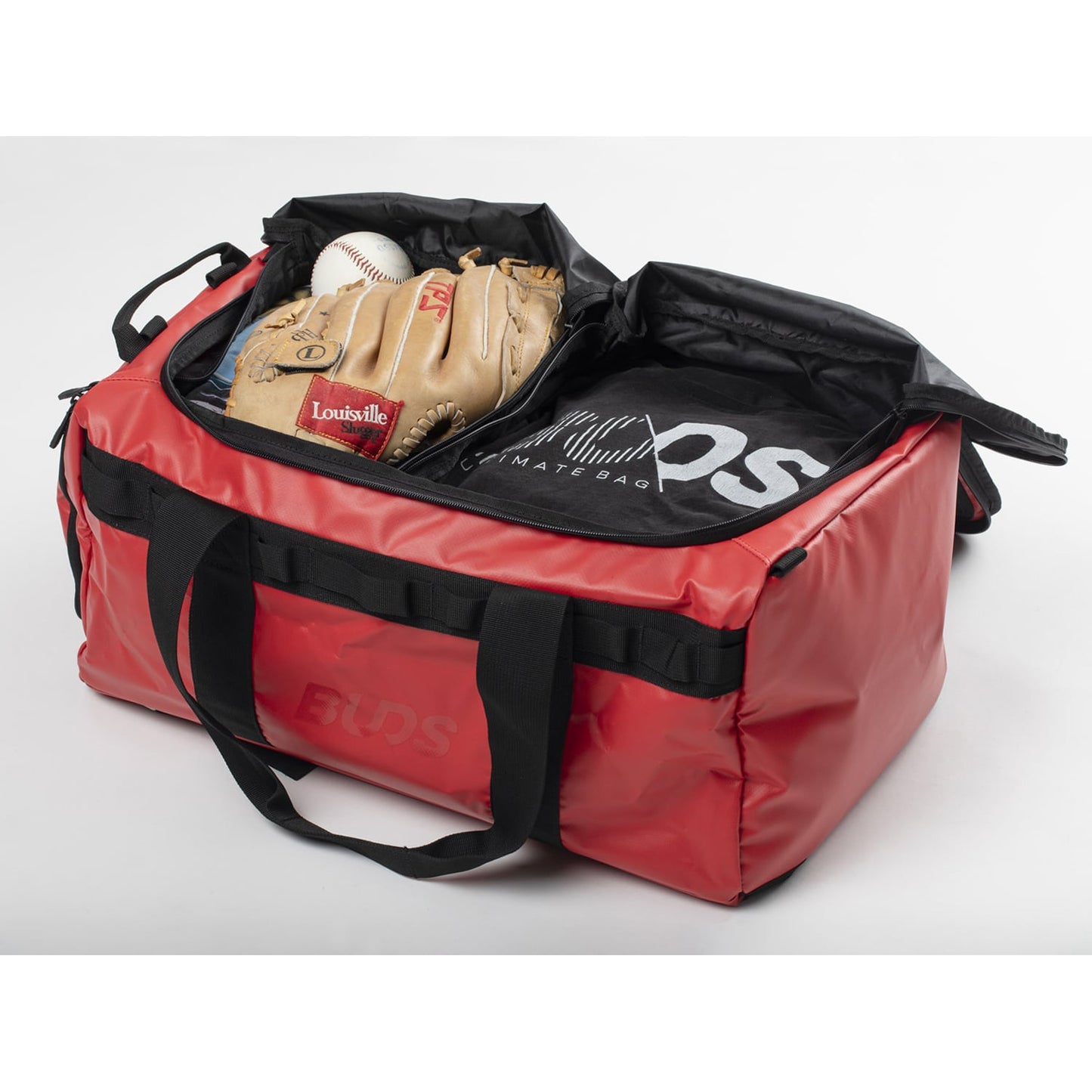 Saco de viagem BUDS DUFFEL BAG SMALL 30 L Vermelho